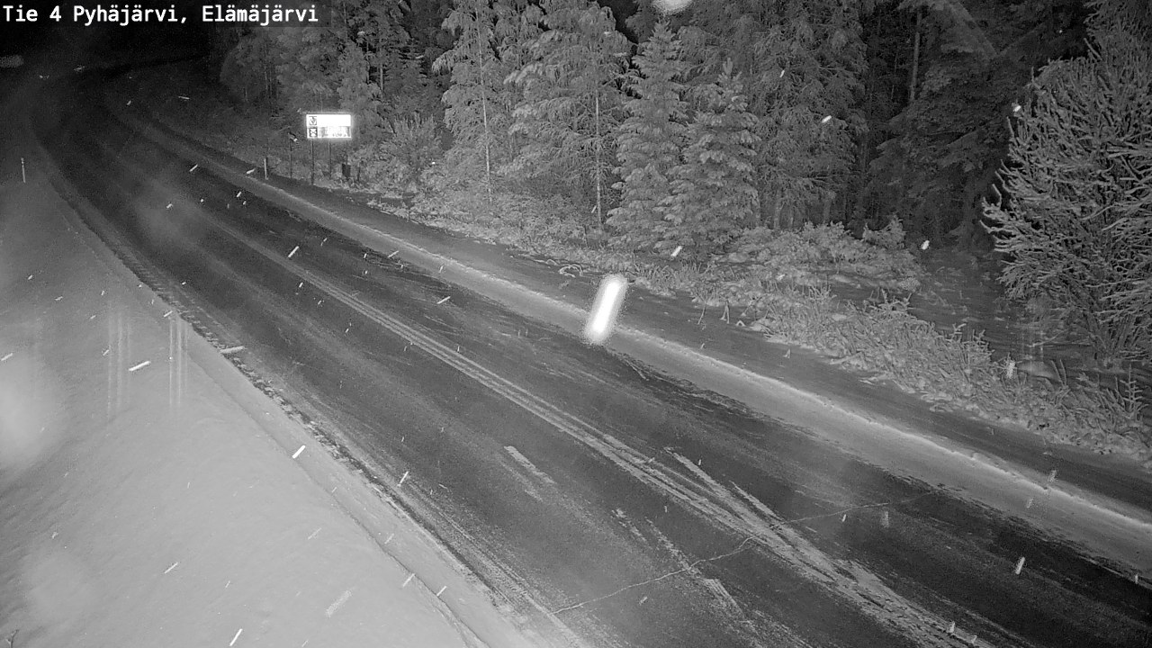 Kelikamerat Kuva Tie 4 Pyhäjärvi, Elämäjärvi, Pyhäjärvi, Pohjois-Pohjanmaa