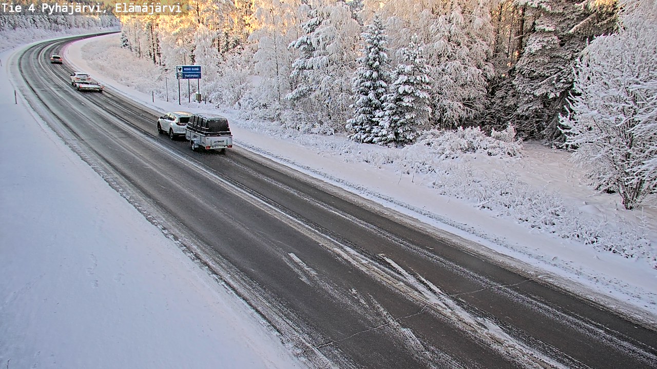 Kelikamerat Kuva Tie 4 Pyhäjärvi, Elämäjärvi, Pyhäjärvi, Pohjois-Pohjanmaa
