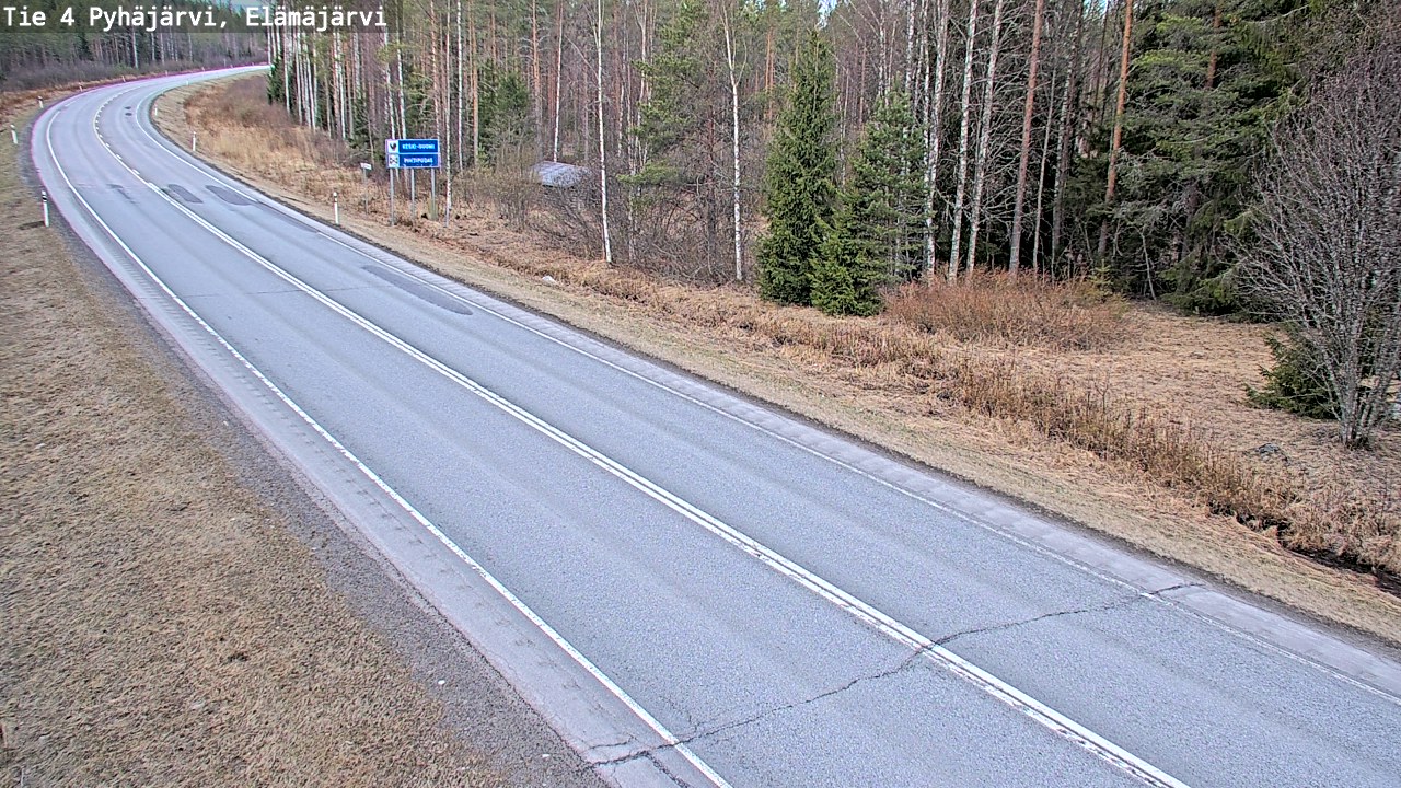 Kelikamerat Kuva Tie 4 Pyhäjärvi, Elämäjärvi, Pyhäjärvi, Pohjois-Pohjanmaa