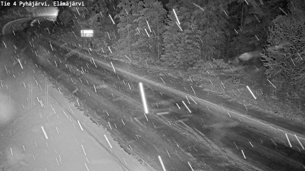 Kelikamerat Kuva Tie 4 Pyhäjärvi, Elämäjärvi, Pyhäjärvi, Pohjois-Pohjanmaa