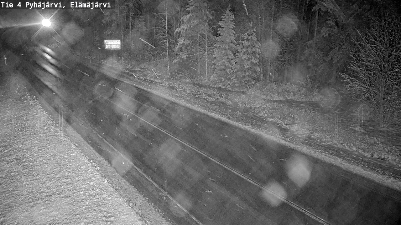 Kelikamerat Kuva Tie 4 Pyhäjärvi, Elämäjärvi, Pyhäjärvi, Pohjois-Pohjanmaa