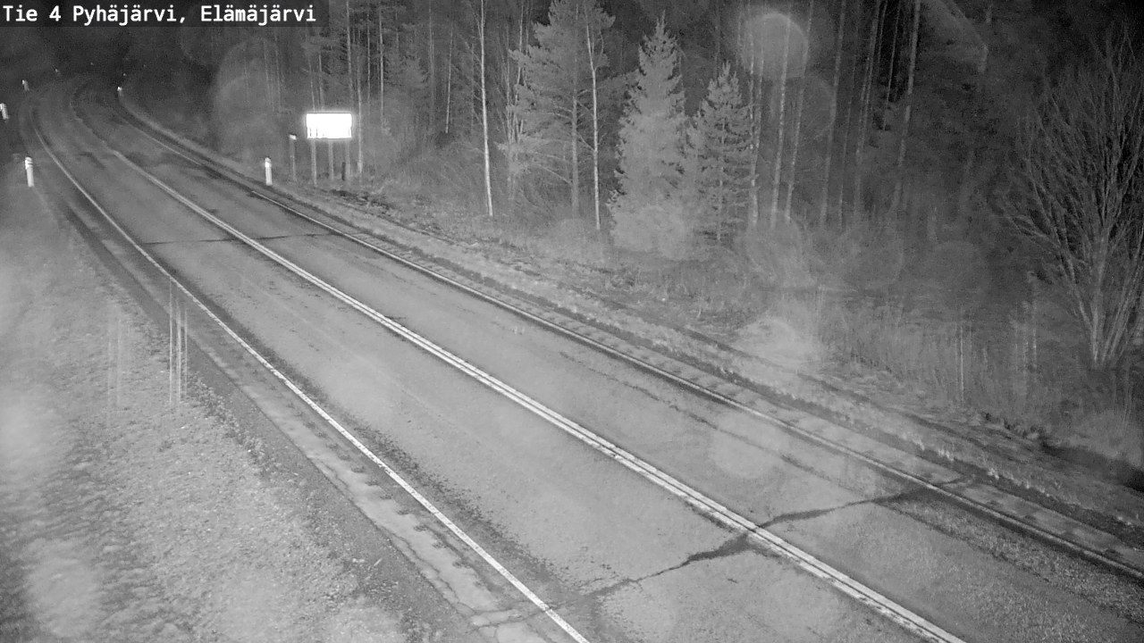 Kelikamerat Kuva Tie 4 Pyhäjärvi, Elämäjärvi, Pyhäjärvi, Pohjois-Pohjanmaa