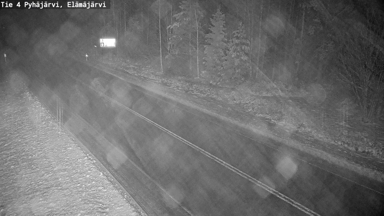 Kelikamerat Kuva Tie 4 Pyhäjärvi, Elämäjärvi, Pyhäjärvi, Pohjois-Pohjanmaa