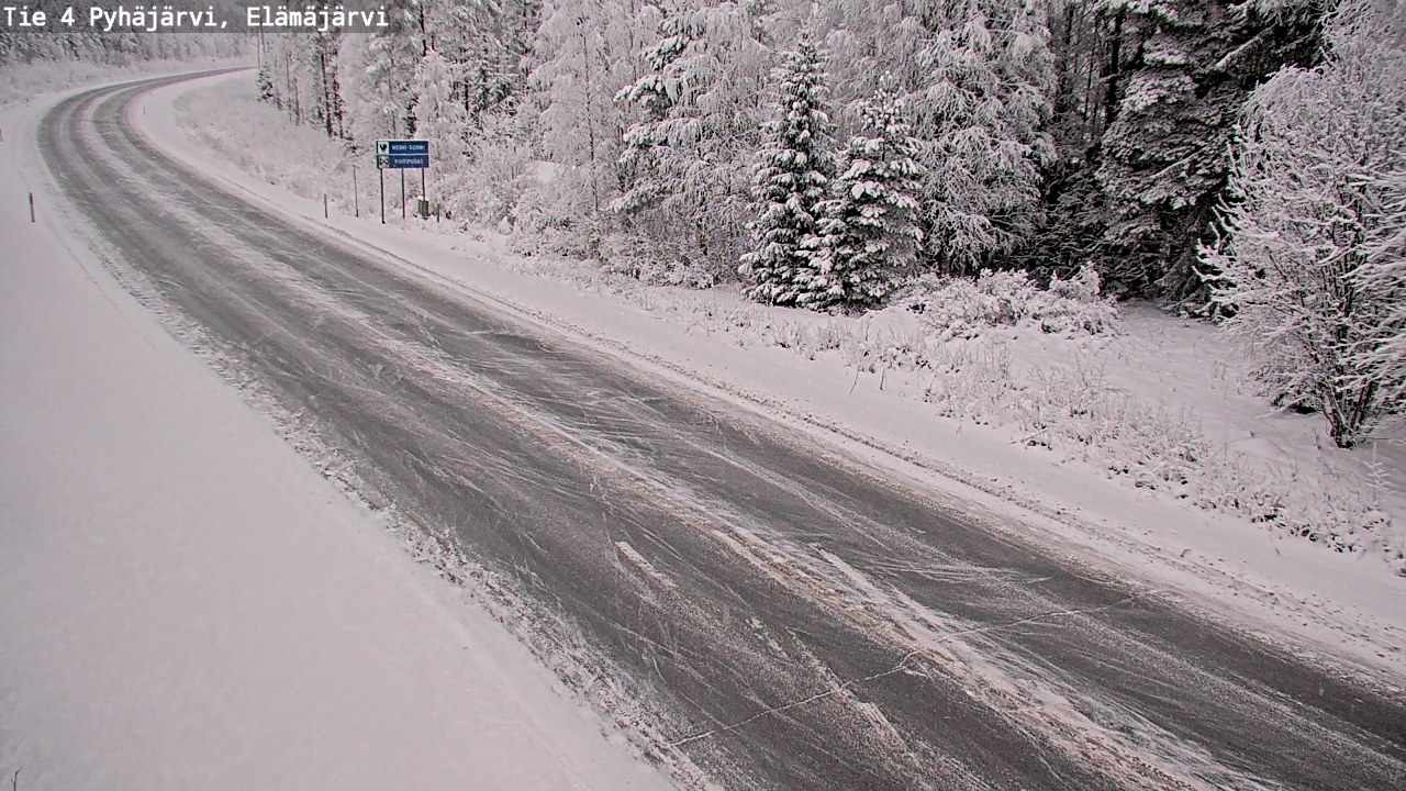 Kelikamerat Kuva Tie 4 Pyhäjärvi, Elämäjärvi, Pyhäjärvi, Pohjois-Pohjanmaa