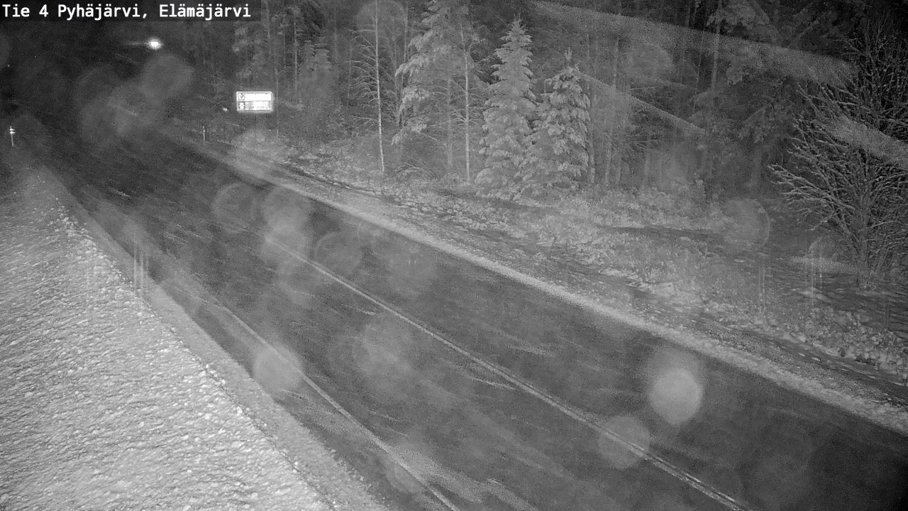 Kelikamerat Kuva Tie 4 Pyhäjärvi, Elämäjärvi, Pyhäjärvi, Pohjois-Pohjanmaa