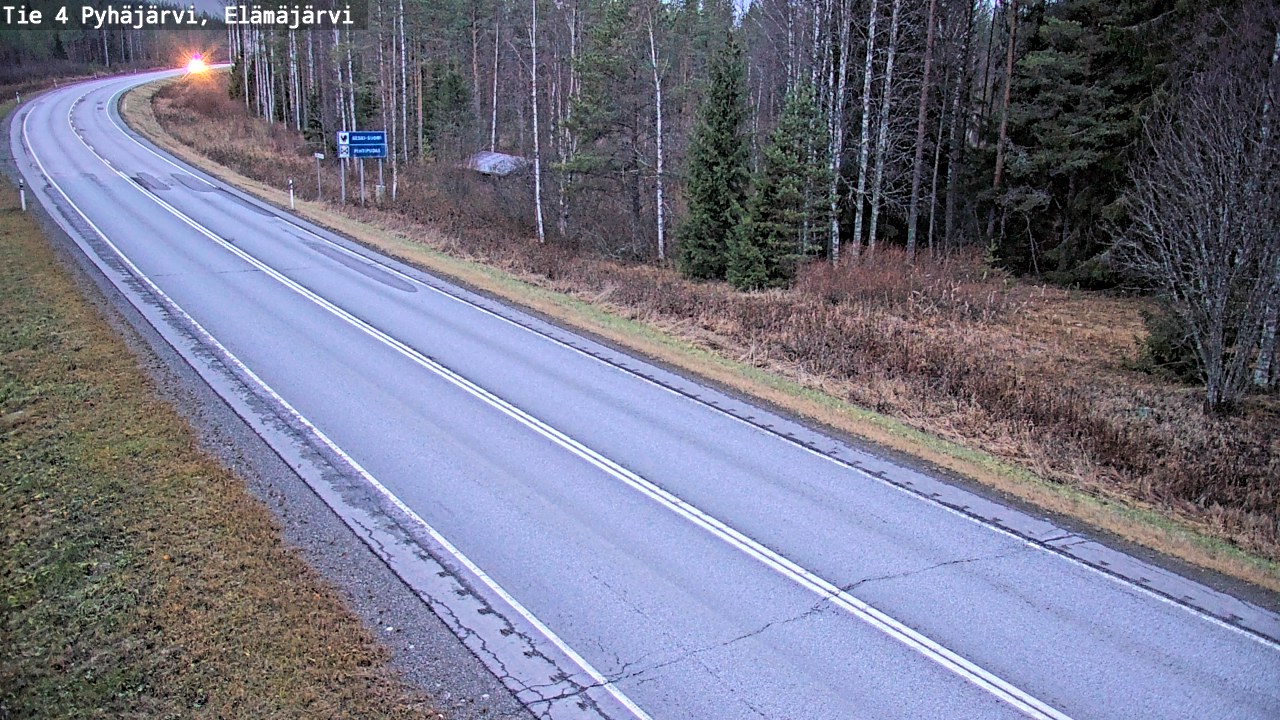 Kelikamerat Kuva Tie 4 Pyhäjärvi, Elämäjärvi, Pyhäjärvi, Pohjois-Pohjanmaa