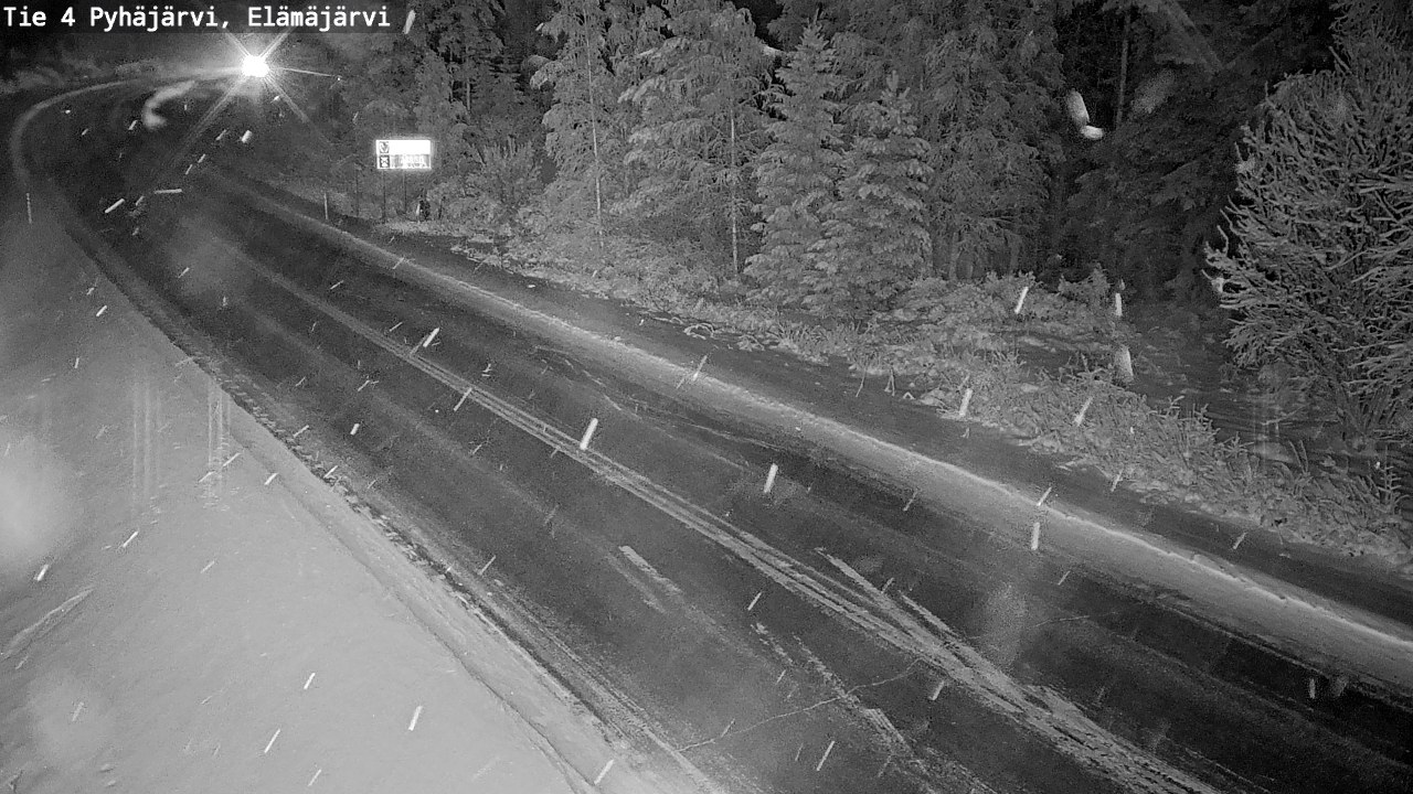 Kelikamerat Kuva Tie 4 Pyhäjärvi, Elämäjärvi, Pyhäjärvi, Pohjois-Pohjanmaa