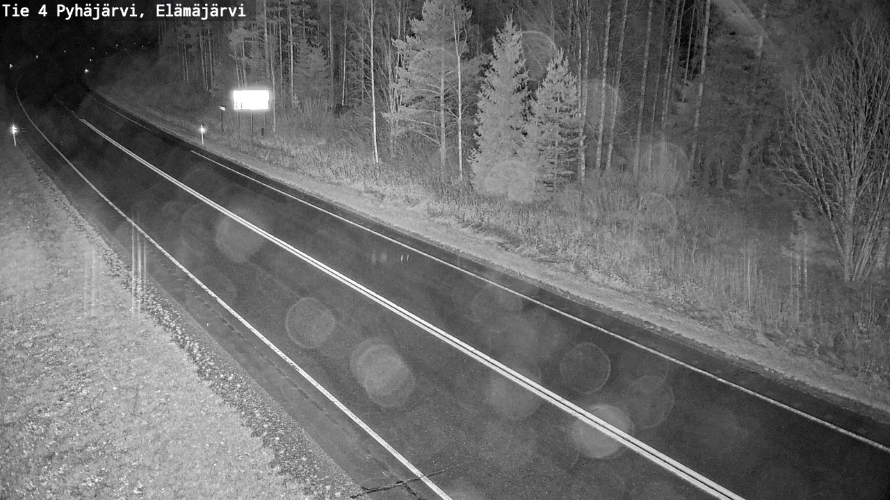 Kelikamerat Kuva Tie 4 Pyhäjärvi, Elämäjärvi, Pyhäjärvi, Pohjois-Pohjanmaa