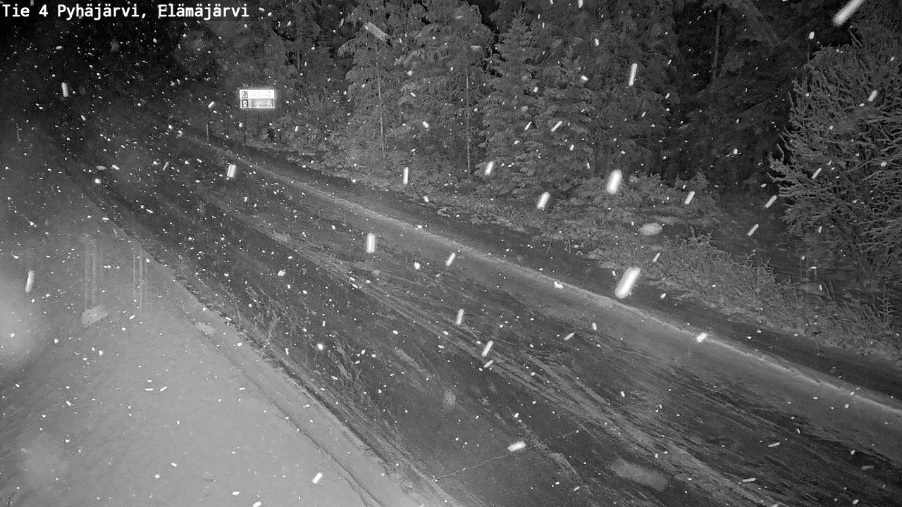 Kelikamerat Kuva Tie 4 Pyhäjärvi, Elämäjärvi, Pyhäjärvi, Pohjois-Pohjanmaa