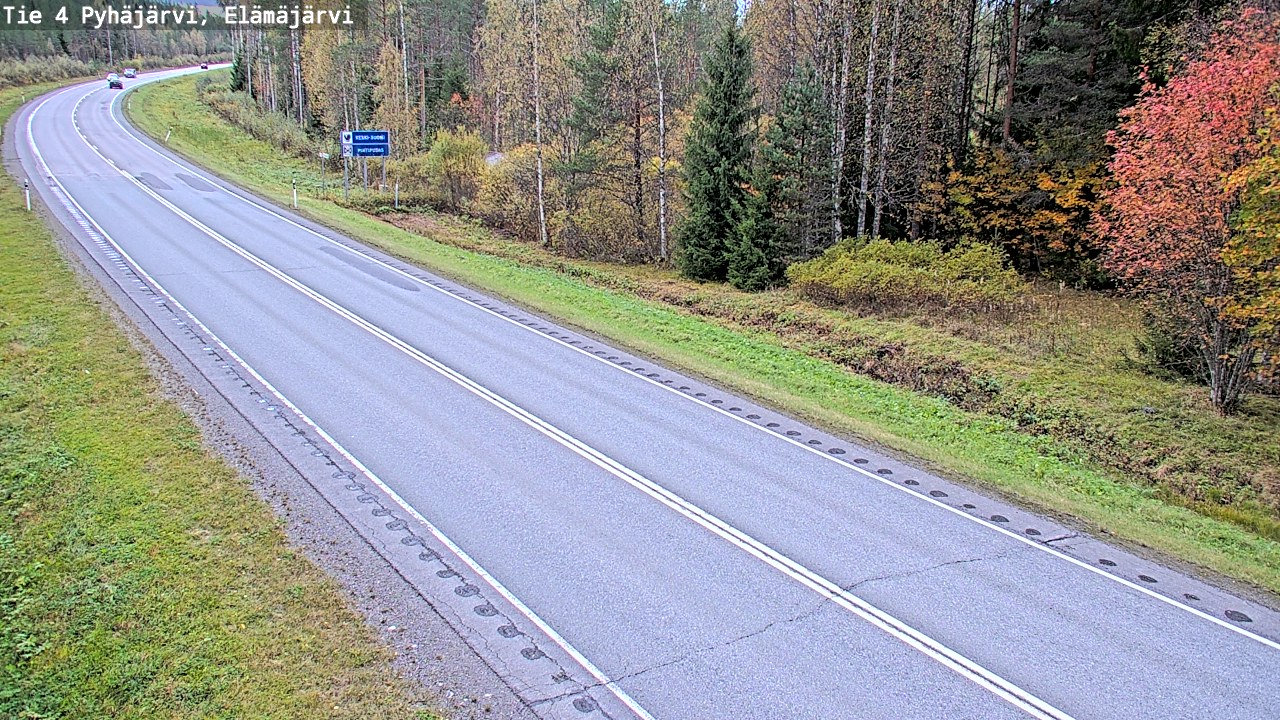 Kelikamerat Kuva Tie 4 Pyhäjärvi, Elämäjärvi, Pyhäjärvi, Pohjois-Pohjanmaa
