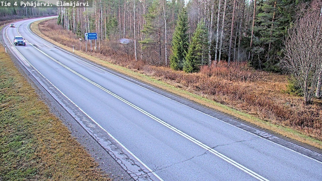 Kelikamerat Kuva Tie 4 Pyhäjärvi, Elämäjärvi, Pyhäjärvi, Pohjois-Pohjanmaa