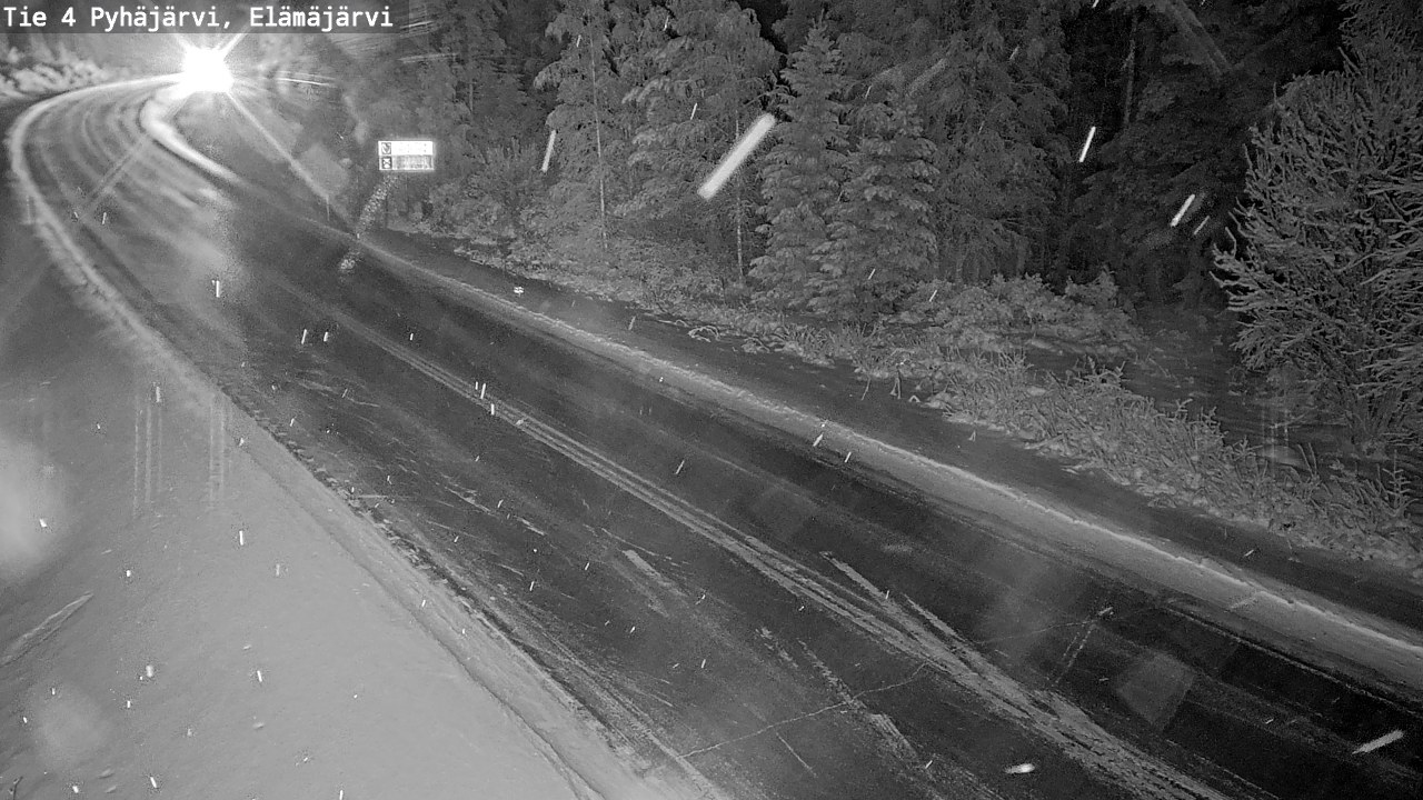 Kelikamerat Kuva Tie 4 Pyhäjärvi, Elämäjärvi, Pyhäjärvi, Pohjois-Pohjanmaa