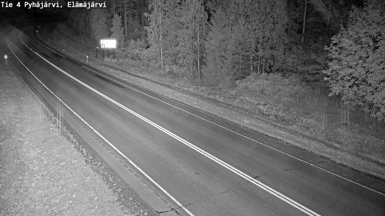 Kelikamerat Kuva Tie 4 Pyhäjärvi, Elämäjärvi, Pyhäjärvi, Pohjois-Pohjanmaa