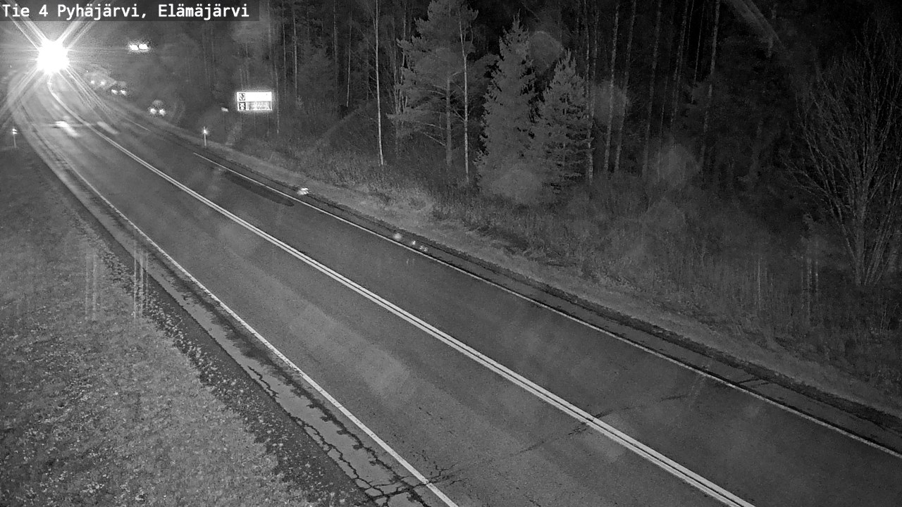 Kelikamerat Kuva Tie 4 Pyhäjärvi, Elämäjärvi, Pyhäjärvi, Pohjois-Pohjanmaa