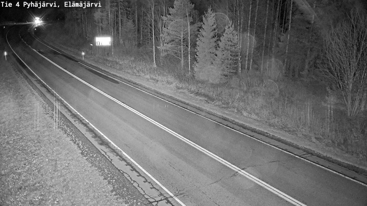 Kelikamerat Kuva Tie 4 Pyhäjärvi, Elämäjärvi, Pyhäjärvi, Pohjois-Pohjanmaa