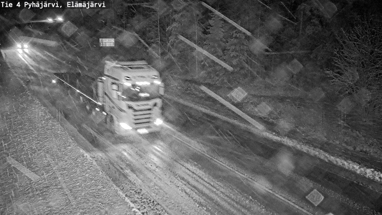 Kelikamerat Kuva Tie 4 Pyhäjärvi, Elämäjärvi, Pyhäjärvi, Pohjois-Pohjanmaa