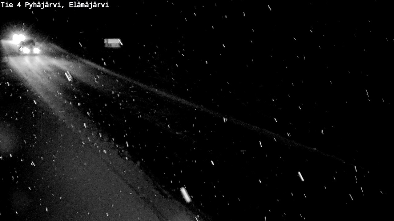 Kelikamerat Kuva Tie 4 Pyhäjärvi, Elämäjärvi, Pyhäjärvi, Pohjois-Pohjanmaa
