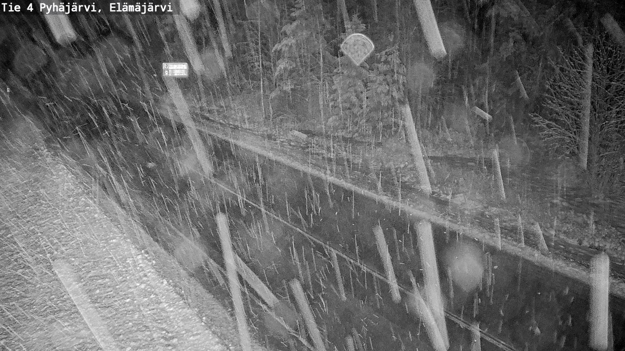 Kelikamerat Kuva Tie 4 Pyhäjärvi, Elämäjärvi, Pyhäjärvi, Pohjois-Pohjanmaa