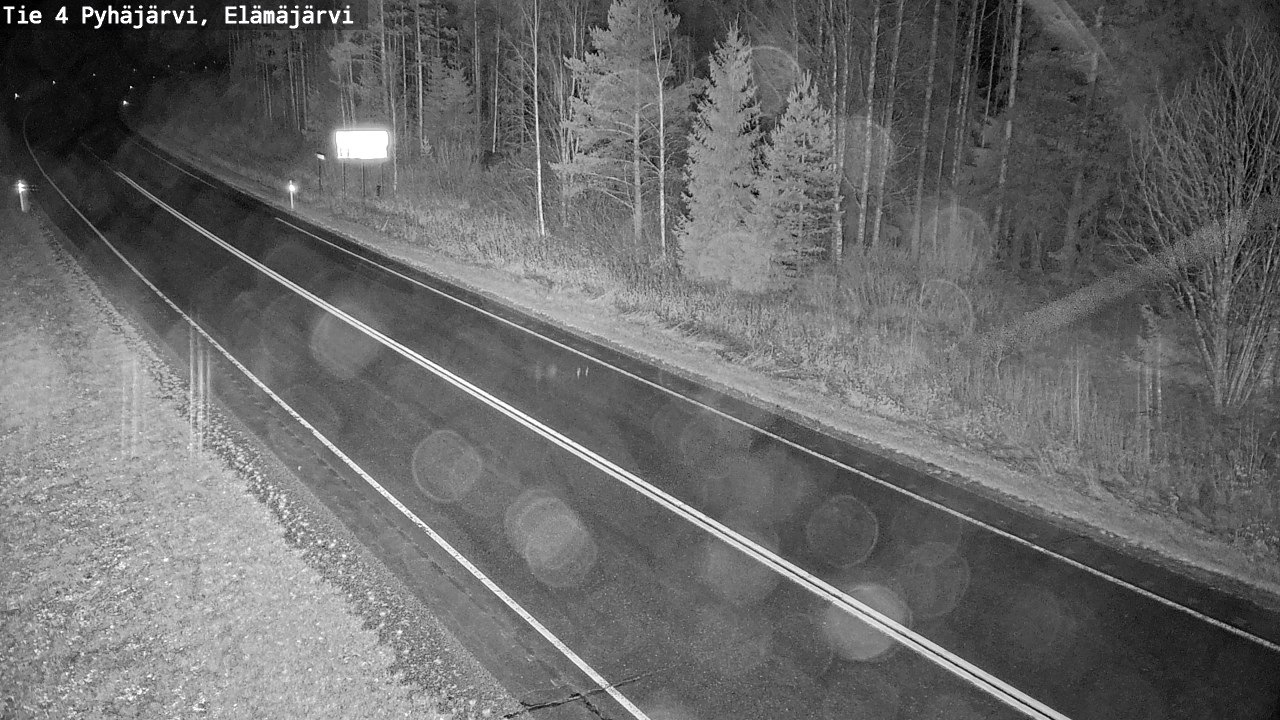 Kelikamerat Kuva Tie 4 Pyhäjärvi, Elämäjärvi, Pyhäjärvi, Pohjois-Pohjanmaa