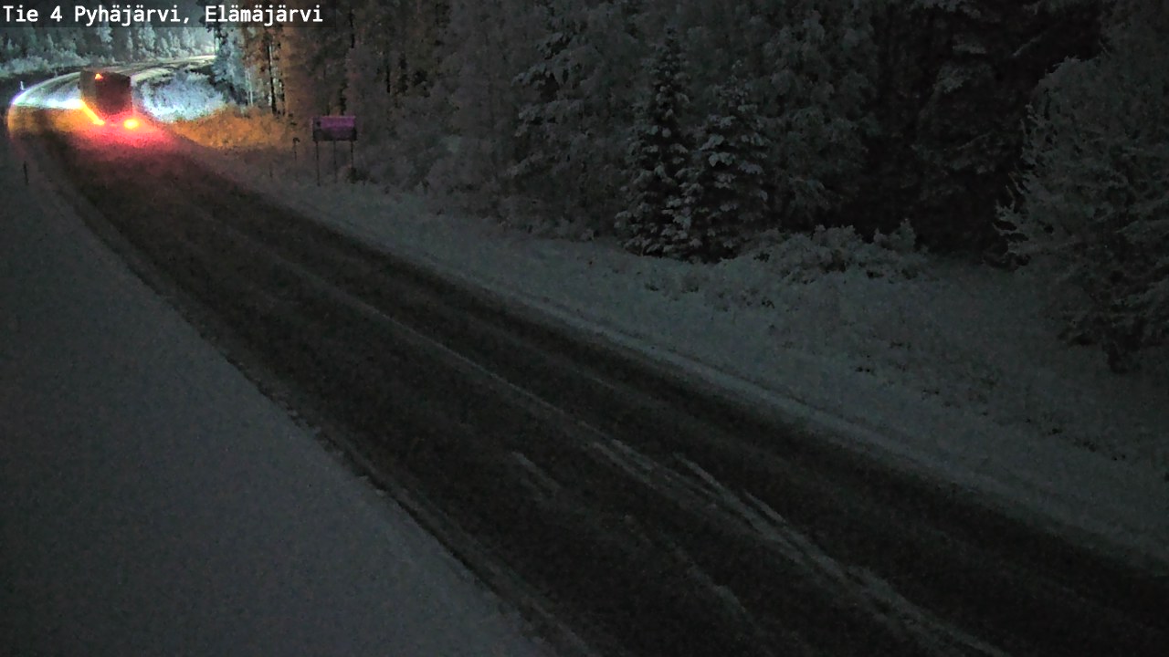 Kelikamerat Kuva Tie 4 Pyhäjärvi, Elämäjärvi, Pyhäjärvi, Pohjois-Pohjanmaa