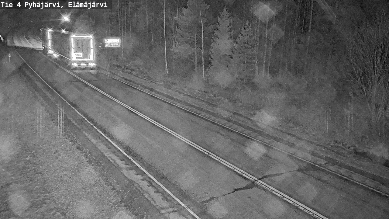 Kelikamerat Kuva Tie 4 Pyhäjärvi, Elämäjärvi, Pyhäjärvi, Pohjois-Pohjanmaa