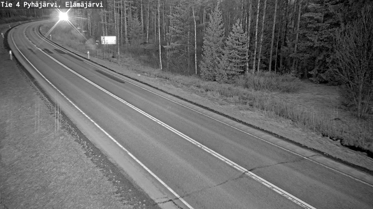 Kelikamerat Kuva Tie 4 Pyhäjärvi, Elämäjärvi, Pyhäjärvi, Pohjois-Pohjanmaa