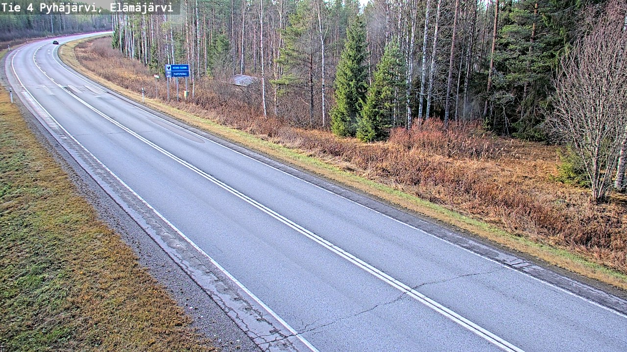 Kelikamerat Kuva Tie 4 Pyhäjärvi, Elämäjärvi, Pyhäjärvi, Pohjois-Pohjanmaa