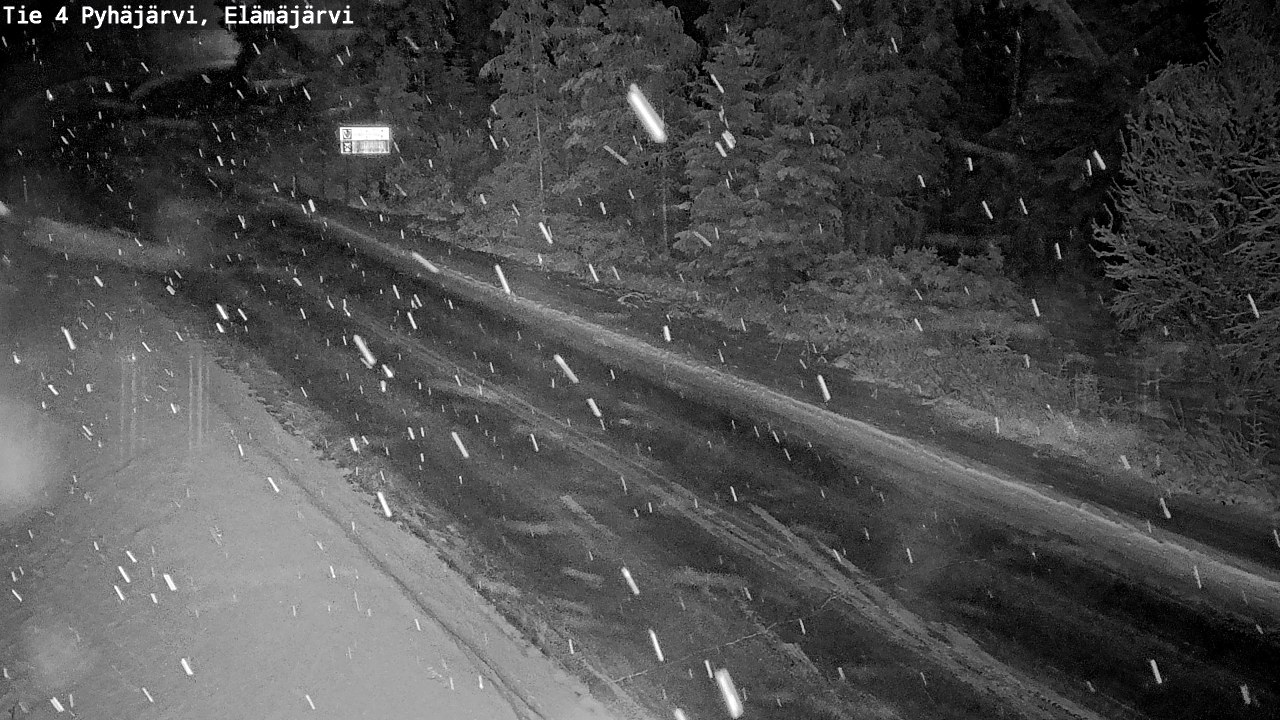 Kelikamerat Kuva Tie 4 Pyhäjärvi, Elämäjärvi, Pyhäjärvi, Pohjois-Pohjanmaa