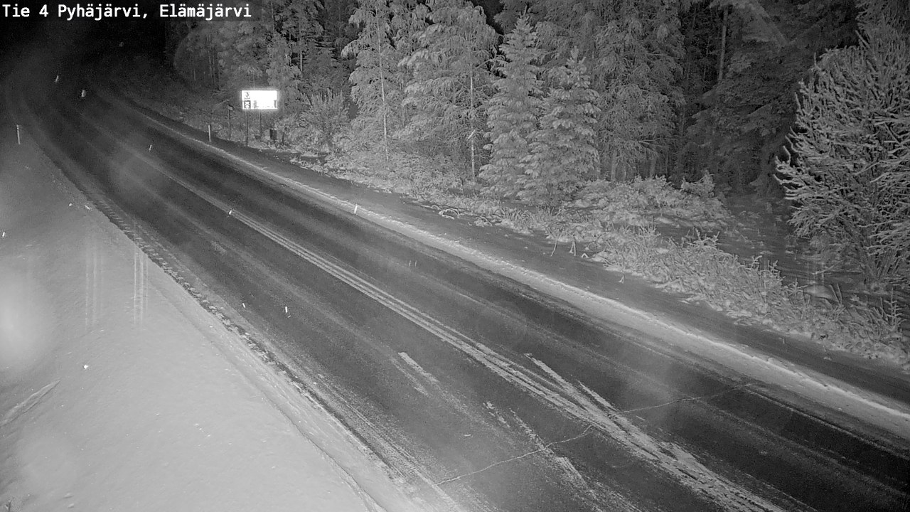 Kelikamerat Kuva Tie 4 Pyhäjärvi, Elämäjärvi, Pyhäjärvi, Pohjois-Pohjanmaa