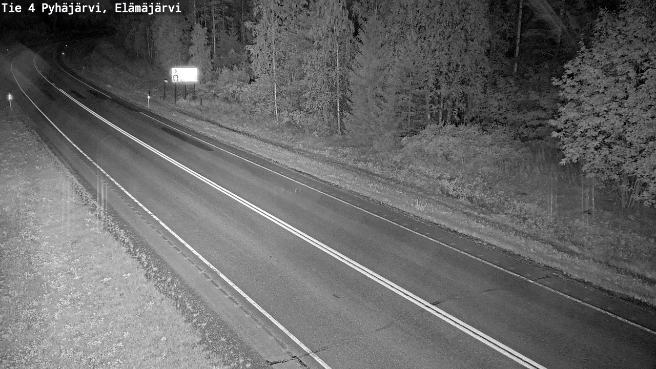 Kelikamerat Kuva Tie 4 Pyhäjärvi, Elämäjärvi, Pyhäjärvi, Pohjois-Pohjanmaa