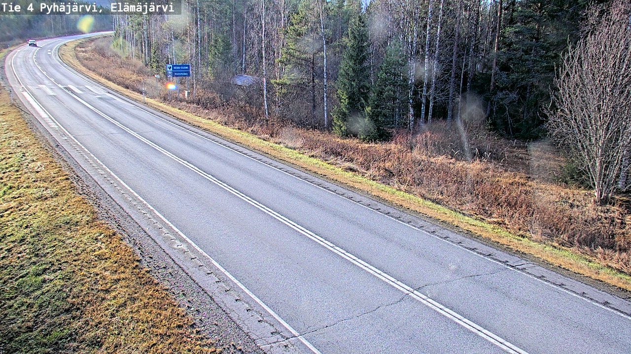 Kelikamerat Kuva Tie 4 Pyhäjärvi, Elämäjärvi, Pyhäjärvi, Pohjois-Pohjanmaa