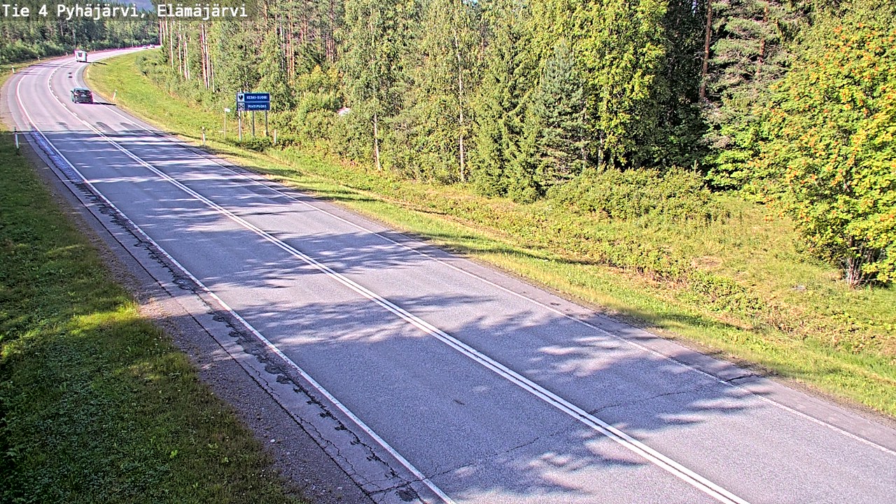 Kelikamerat Kuva Tie 4 Pyhäjärvi, Elämäjärvi, Pyhäjärvi, Pohjois-Pohjanmaa