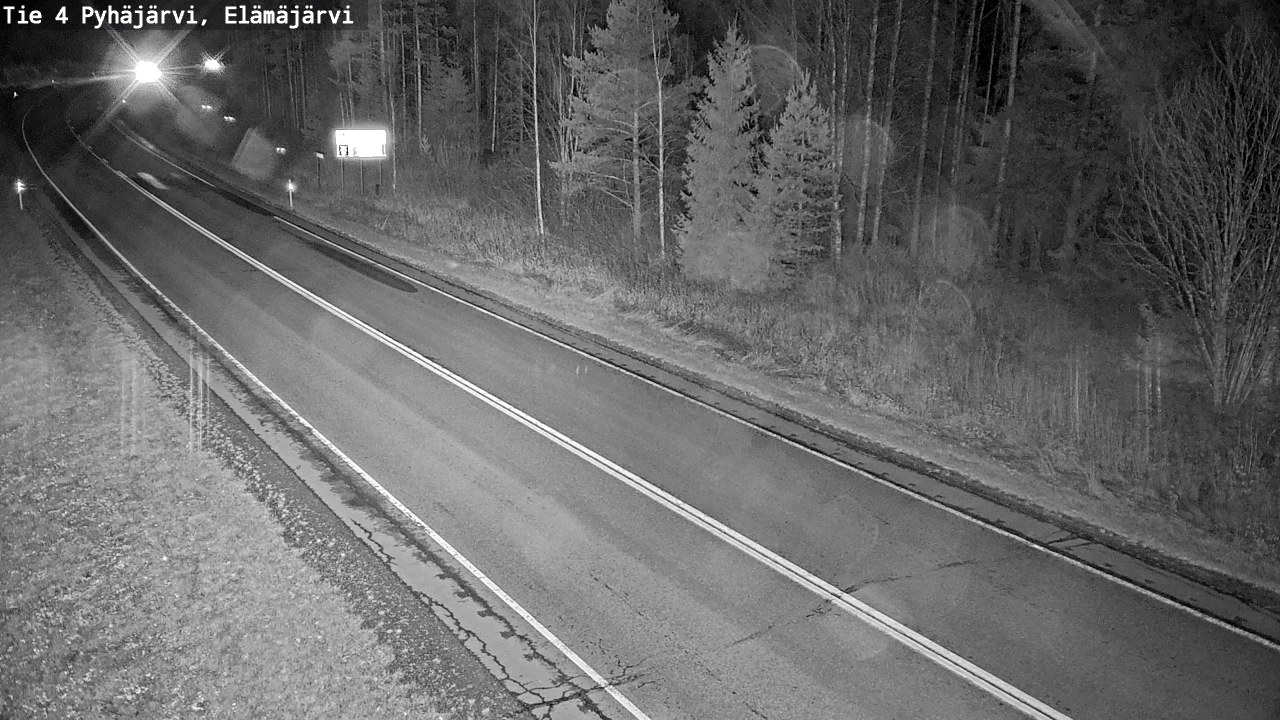 Kelikamerat Kuva Tie 4 Pyhäjärvi, Elämäjärvi, Pyhäjärvi, Pohjois-Pohjanmaa