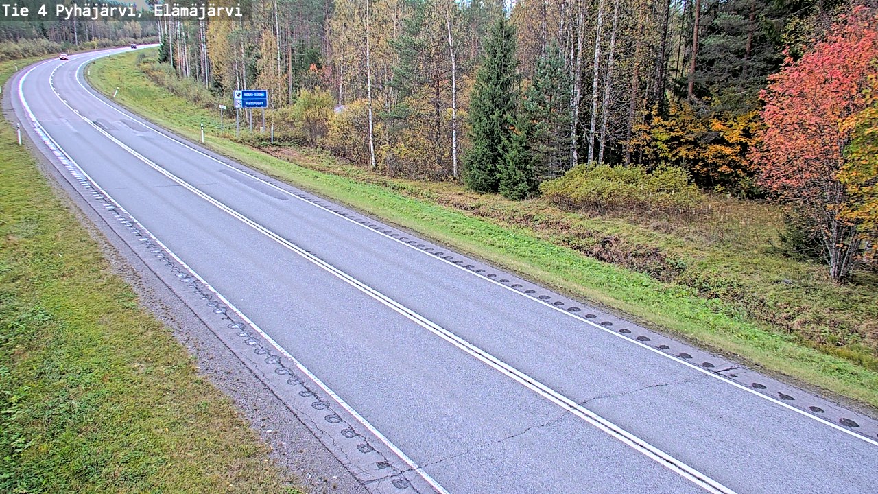 Kelikamerat Kuva Tie 4 Pyhäjärvi, Elämäjärvi, Pyhäjärvi, Pohjois-Pohjanmaa