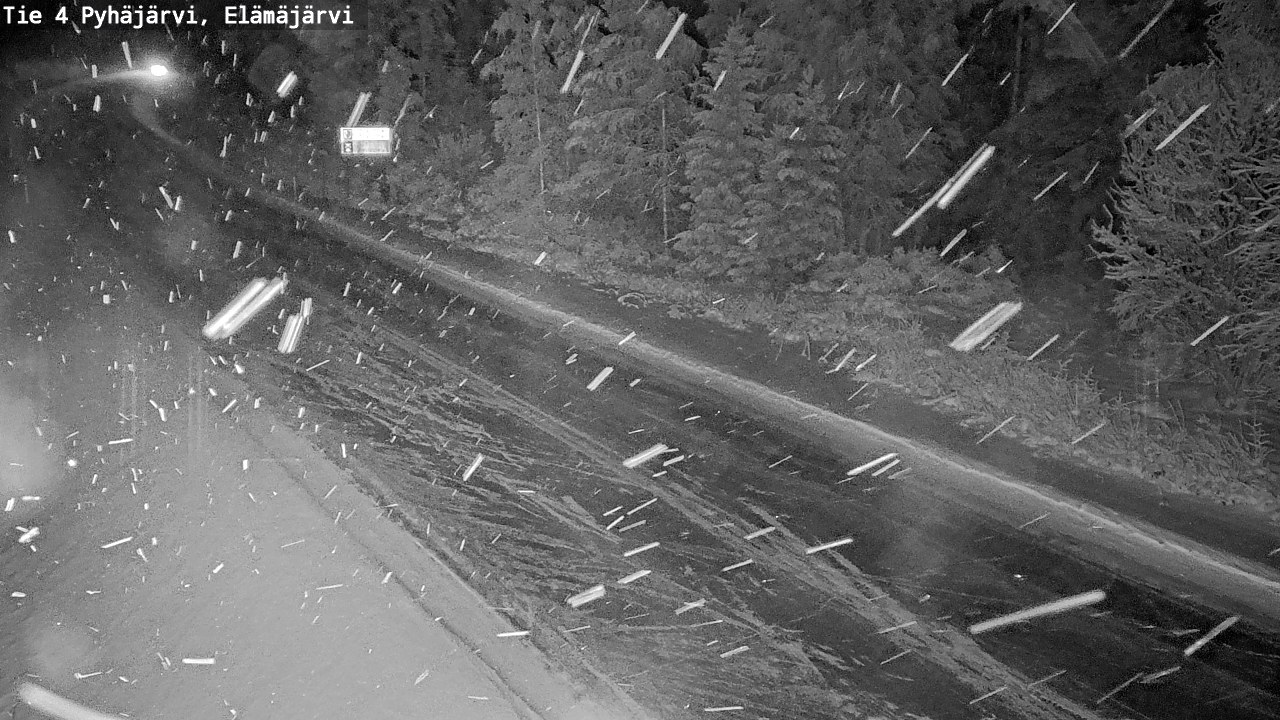 Kelikamerat Kuva Tie 4 Pyhäjärvi, Elämäjärvi, Pyhäjärvi, Pohjois-Pohjanmaa