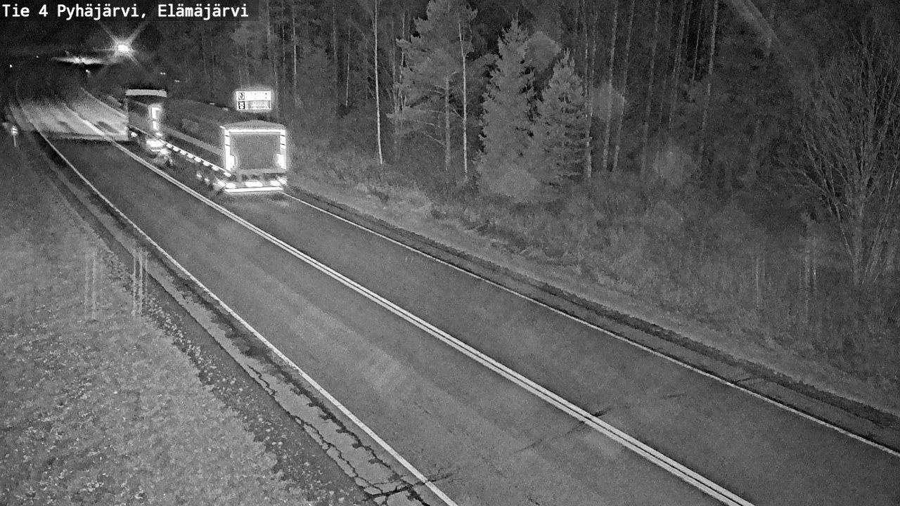 Kelikamerat Kuva Tie 4 Pyhäjärvi, Elämäjärvi, Pyhäjärvi, Pohjois-Pohjanmaa