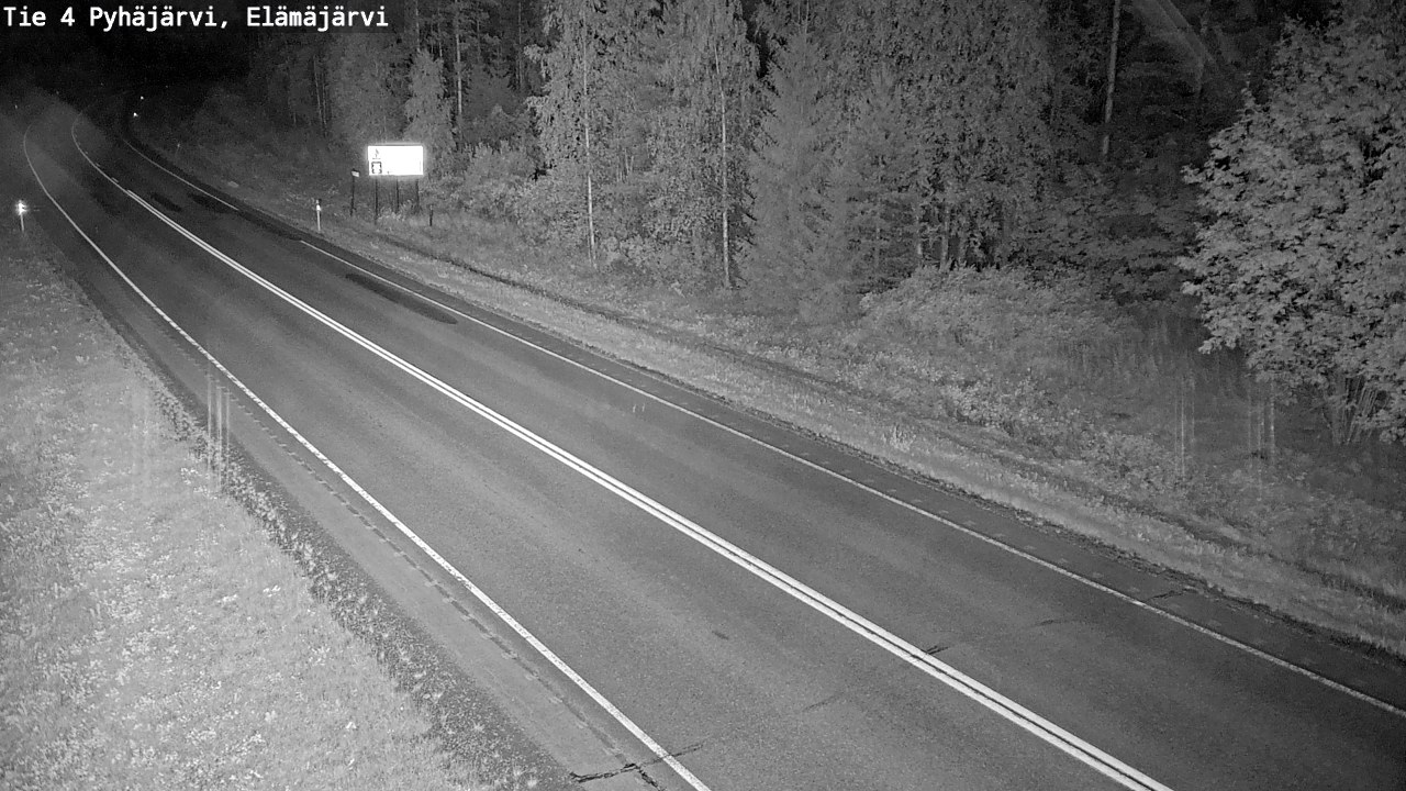 Kelikamerat Kuva Tie 4 Pyhäjärvi, Elämäjärvi, Pyhäjärvi, Pohjois-Pohjanmaa