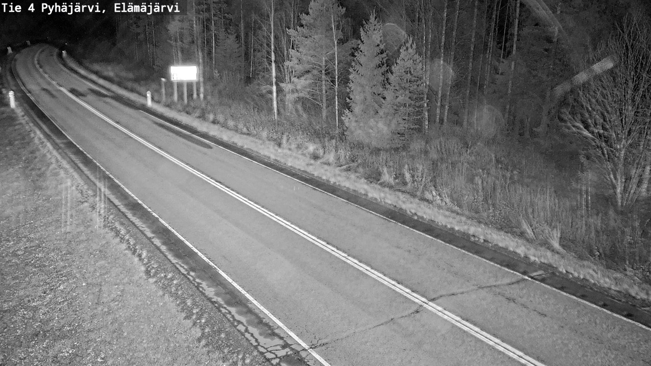 Kelikamerat Kuva Tie 4 Pyhäjärvi, Elämäjärvi, Pyhäjärvi, Pohjois-Pohjanmaa