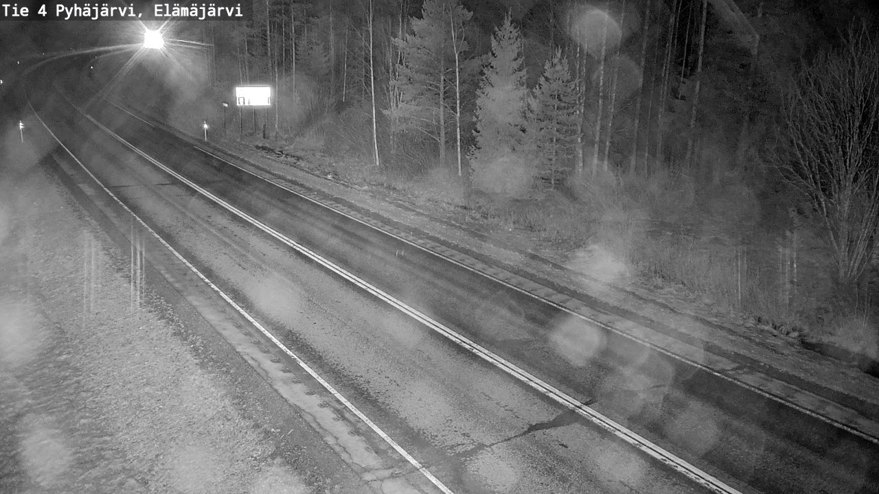 Kelikamerat Kuva Tie 4 Pyhäjärvi, Elämäjärvi, Pyhäjärvi, Pohjois-Pohjanmaa