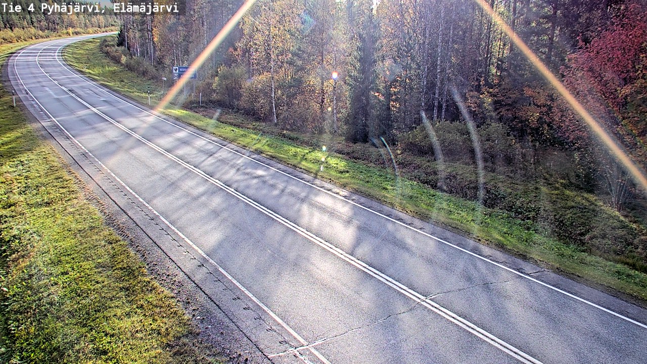 Kelikamerat Kuva Tie 4 Pyhäjärvi, Elämäjärvi, Pyhäjärvi, Pohjois-Pohjanmaa
