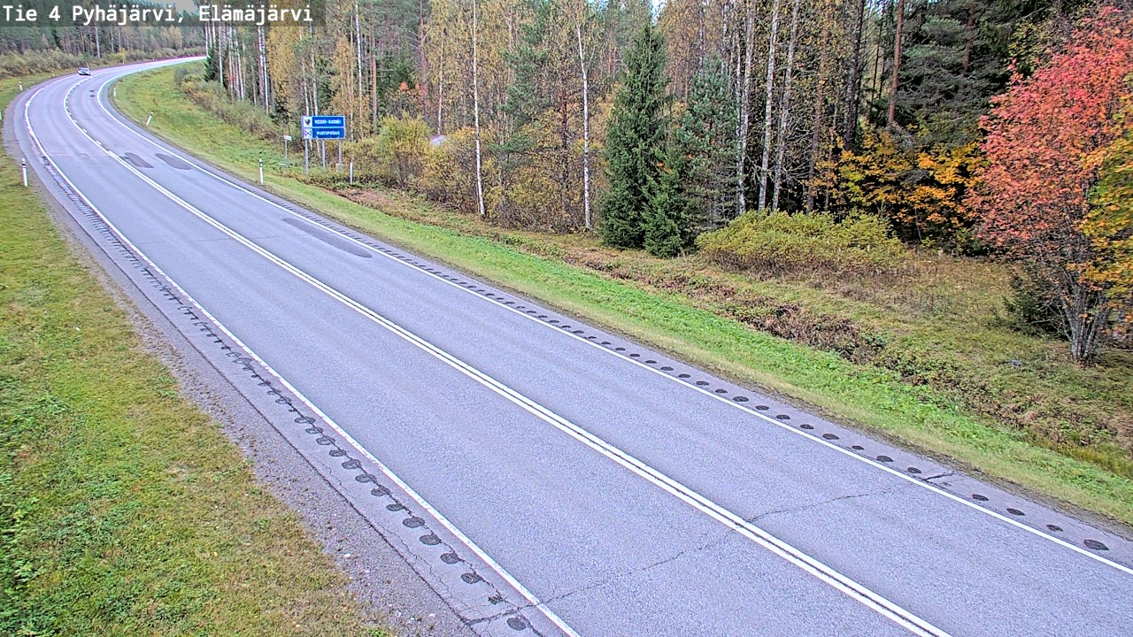 Kelikamerat Kuva Tie 4 Pyhäjärvi, Elämäjärvi, Pyhäjärvi, Pohjois-Pohjanmaa