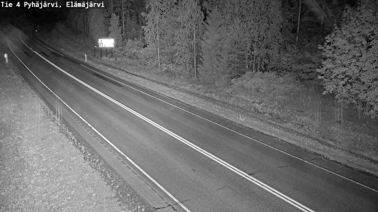 Kelikamerat Kuva Tie 4 Pyhäjärvi, Elämäjärvi, Pyhäjärvi, Pohjois-Pohjanmaa