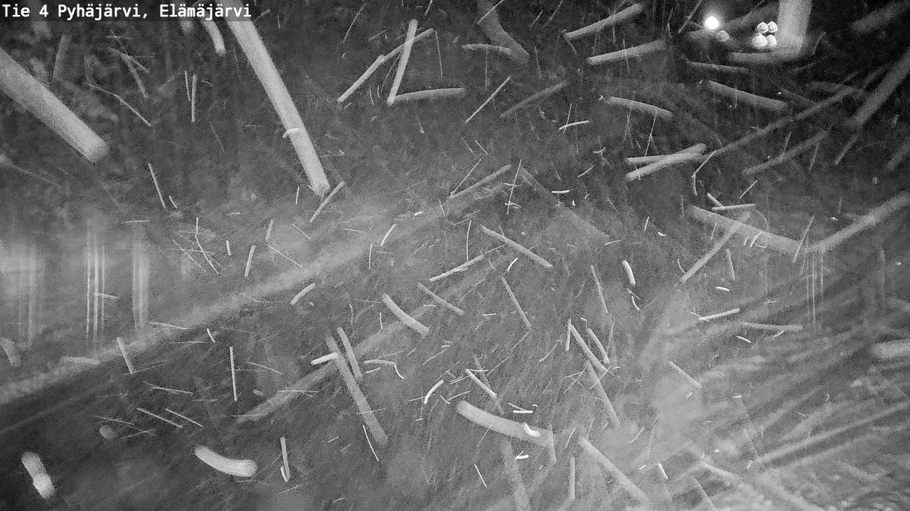 Kelikamerat Kuva Tie 4 Pyhäjärvi, Elämäjärvi, Pyhäjärvi, Pohjois-Pohjanmaa