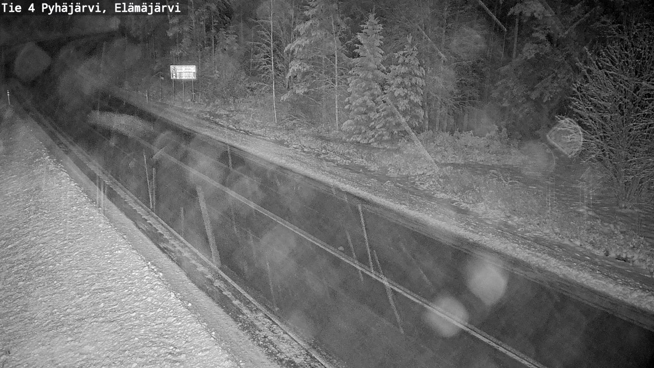 Kelikamerat Kuva Tie 4 Pyhäjärvi, Elämäjärvi, Pyhäjärvi, Pohjois-Pohjanmaa