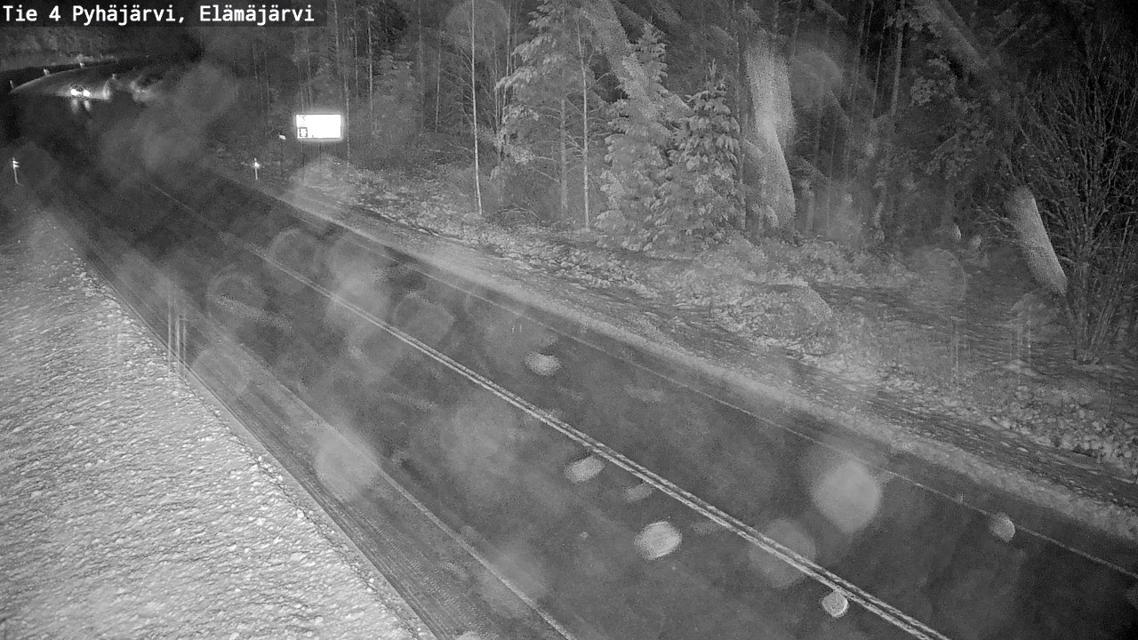 Kelikamerat Kuva Tie 4 Pyhäjärvi, Elämäjärvi, Pyhäjärvi, Pohjois-Pohjanmaa