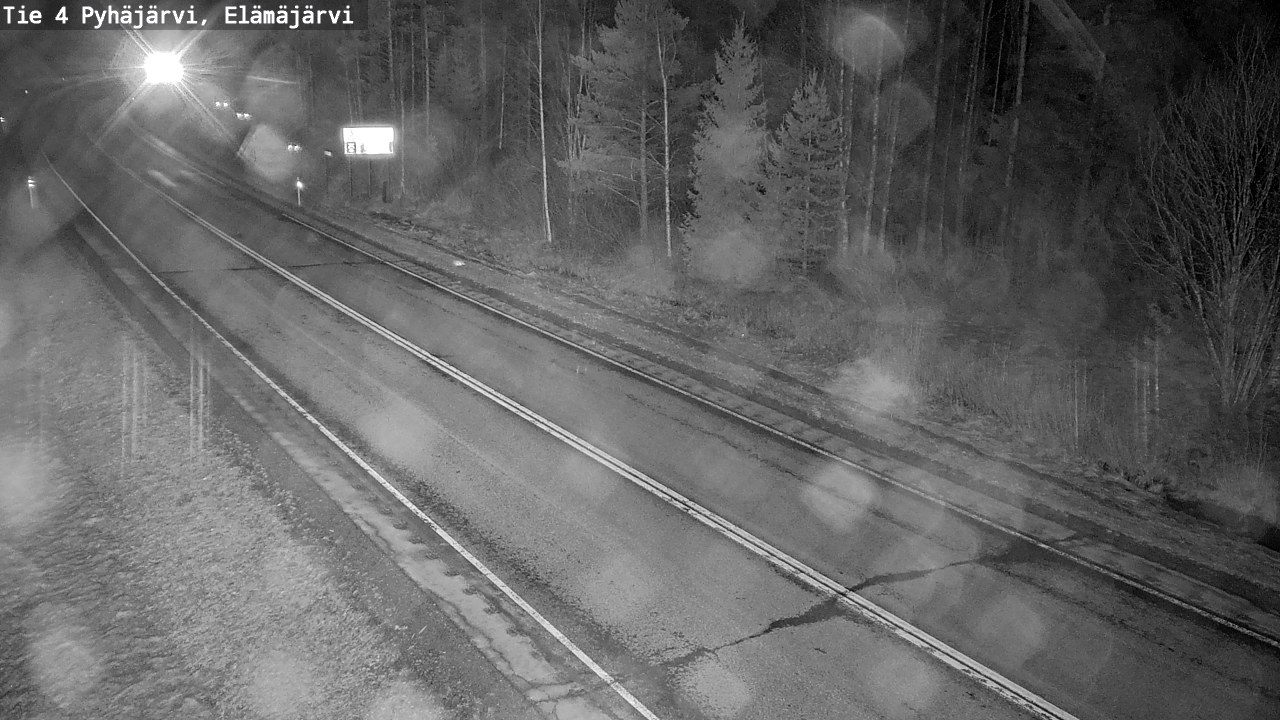 Kelikamerat Kuva Tie 4 Pyhäjärvi, Elämäjärvi, Pyhäjärvi, Pohjois-Pohjanmaa