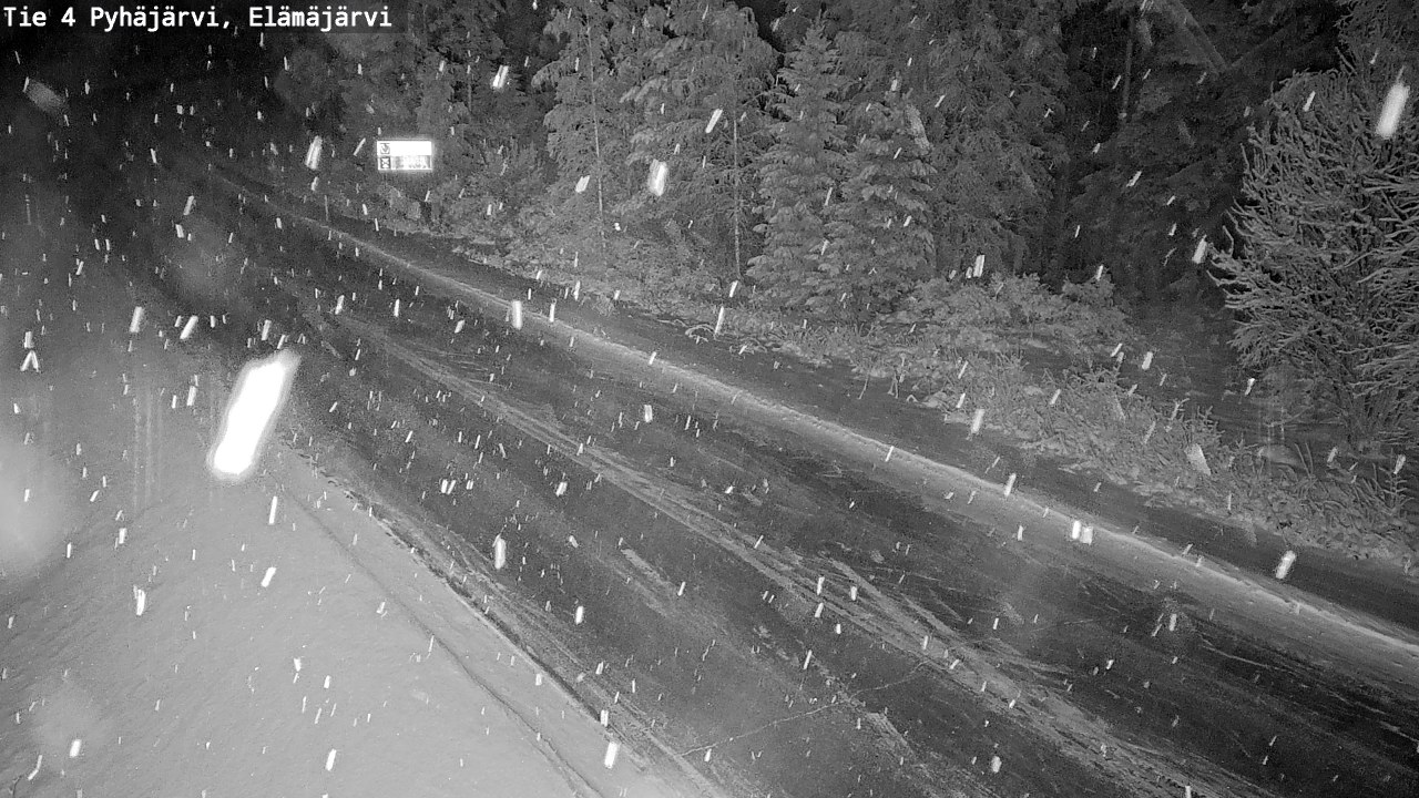 Kelikamerat Kuva Tie 4 Pyhäjärvi, Elämäjärvi, Pyhäjärvi, Pohjois-Pohjanmaa