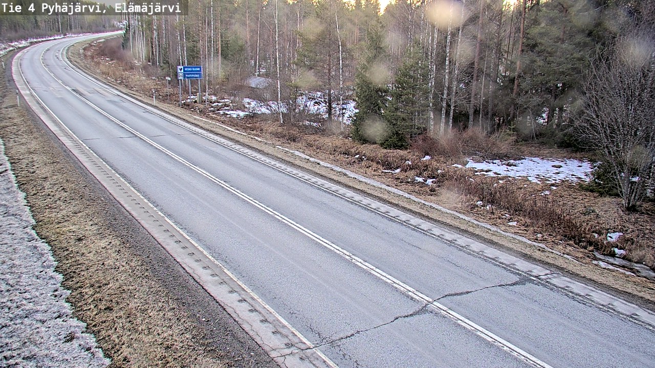 Kelikamerat Kuva Tie 4 Pyhäjärvi, Elämäjärvi, Pyhäjärvi, Pohjois-Pohjanmaa