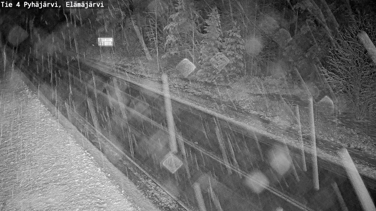 Kelikamerat Kuva Tie 4 Pyhäjärvi, Elämäjärvi, Pyhäjärvi, Pohjois-Pohjanmaa
