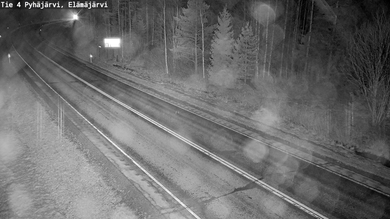 Kelikamerat Kuva Tie 4 Pyhäjärvi, Elämäjärvi, Pyhäjärvi, Pohjois-Pohjanmaa